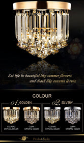 Modern Crystal LED Ceiling lights-TI00270-Veeddydropshipping